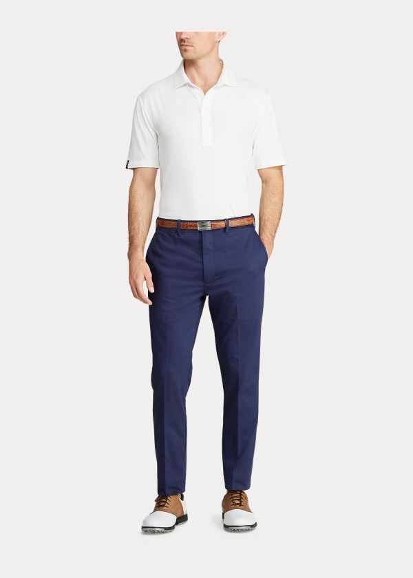 Calças Ralph Lauren Tailored Stretch Twill Homem 70598-HGXE